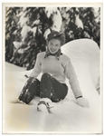 Original 11 x 14 Photograph of Marilyn Monroe Taken by Andre de Dienes in 1945 -- Marilyns First Collaboration With de Dienes